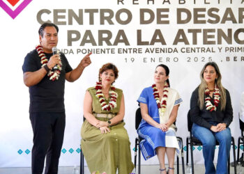 Asiste Eduardo Ramírez a inicio de la rehabilitación del Centro de Desarrollo Integral para la Atención Inmediata de Berriozábal