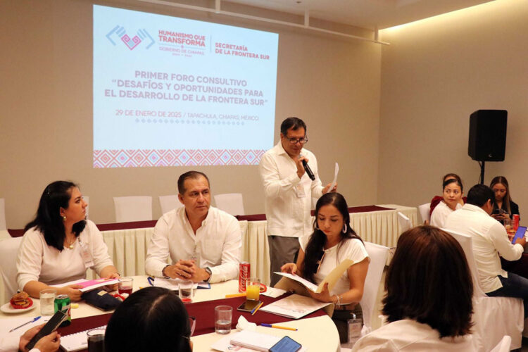 Secretaría de la Frontera Sur realiza Primer Foro Consultivo ‘Desafíos y Oportunidades para el Desarrollo Fronterizo’