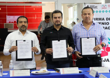 Firman convenio de colaboración Icheja, Canacintra y Canacar para impulsar la alfabetización en Chiapas