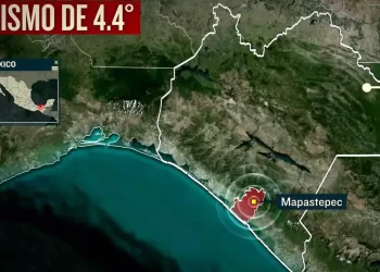 Sismo sacude Mapastepec, Chiapas