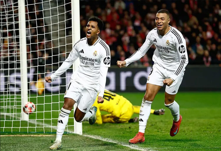 Real Madrid goleó, pero jugará ‘playoff’ en Champions