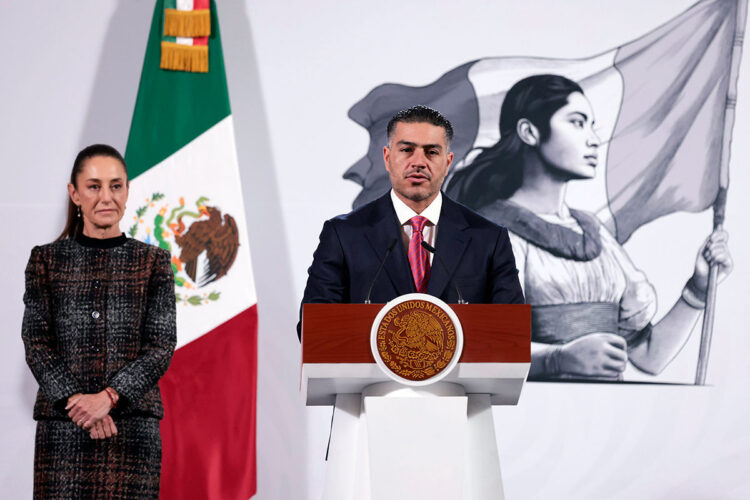 Presidenta de México destaca reducción estimada de 27 por ciento en homicidios dolosos de 2018 a 2025