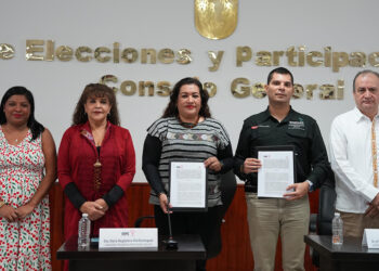 SSP e IEPC firman convenio de colaboración para garantizar la paz en las elecciones de Oxchuc