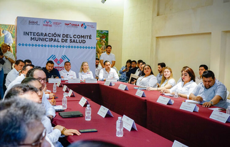 Por el bienestar de la población, Yamil Melgar preside la instalación del Comité Municipal de Salud
