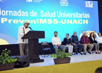 Participan cientos de estudiantes, docentes y administrativos en las Jornadas de Bienestar y Salud PREVENIMSS UNACH