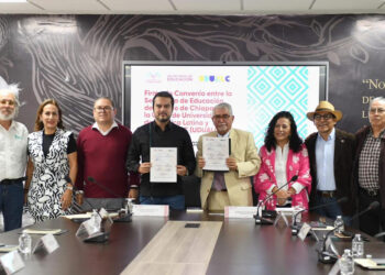 Atestigua el rector Oswaldo Chacón Rojas el acuerdo entre la SE y UDUALC