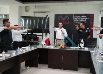 Secretario de Seguridad del Pueblo encabezó la comisión del Servicio Profesional de Carrera en la SSP