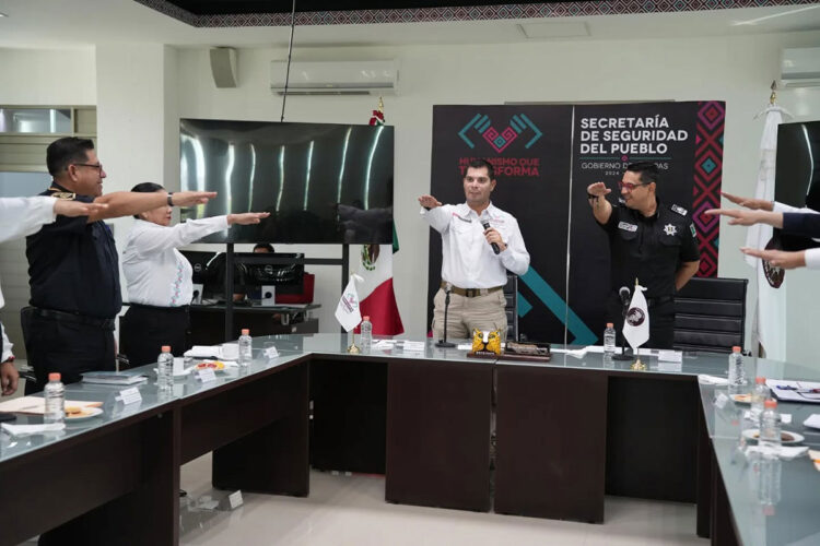 Secretario de Seguridad del Pueblo encabezó la comisión del Servicio Profesional de Carrera en la SSP