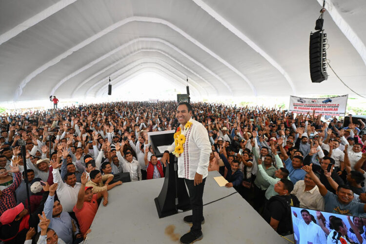 En Chilón, Eduardo Ramírez constata respaldo popular al proyecto ‘La autopista es nuestra, la ruta de las Culturas Mayas’