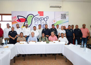 Sostienen reunión directivos de la expo feria y autoridades de seguridad