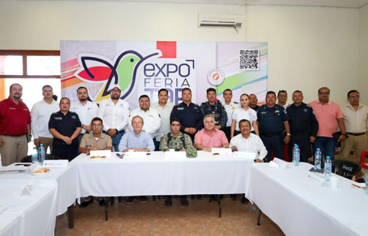 Sostienen reunión directivos de la expo feria y autoridades de seguridad