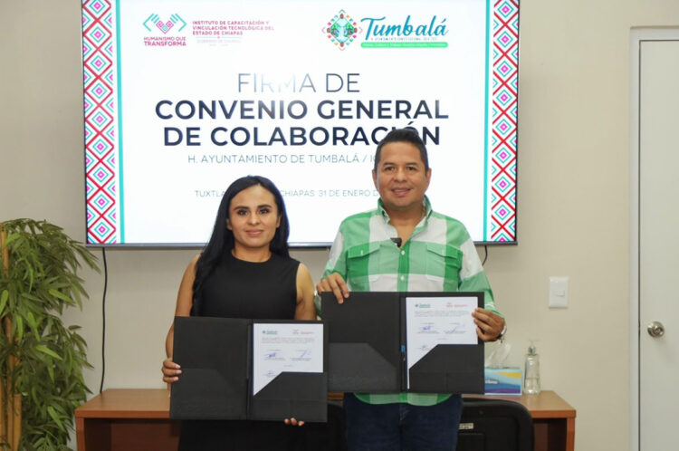 Icatech suma esfuerzos con los municipios de Tumbalá y Yajalón