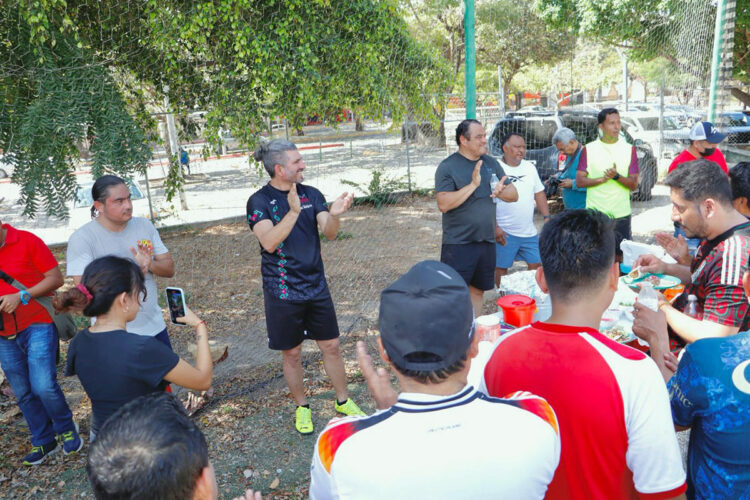 Indeporte convive con las y los periodistas deportivos