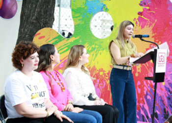 Asiste Sofía Espinoza a inauguración del Taller de Recreación Infantil del Isstech