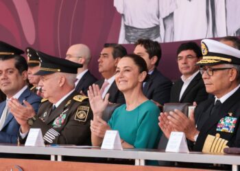 Encabeza presidenta conmemoración del 112 aniversario de la marcha de la lealtad