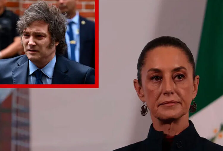 ‘Grave’, dice Sheinbaum sobre presunto fraude de criptomonedas de Milei en Argentina