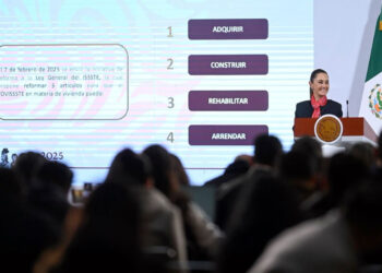 Gobierno de México informa que de febrero a abril se construirán 52 mil 345 viviendas