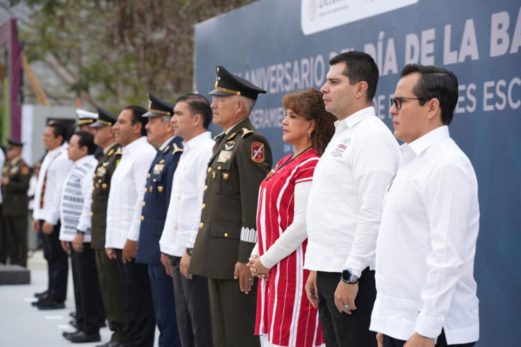 SSP participa en conmemoración del CCIV aniversario del Día de la Bandera