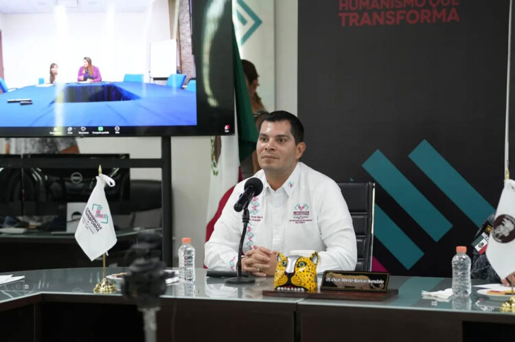 Secretario de Seguridad del Pueblo encabeza reunión con Embajada de Estados Unidos