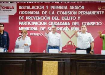 Yamil Melgar preside la instalación y primera sesión del Consejo Municipal de Seguridad Pública de Tapachula