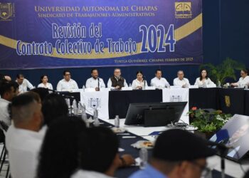 Inicia Administración Central de la UNACH revisión del Contrato Colectivo con el Staunach