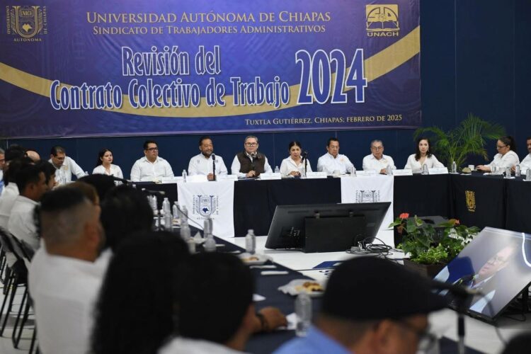 Inicia Administración Central de la UNACH revisión del Contrato Colectivo con el Staunach