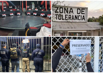 FGE, SSP y SSPyTM realizan cateos en zona de tolerancia de Tuxtla