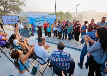 Inaugura Ángel Torres el Bulevar principal de la Gabriel Gutiérrez Zepeda