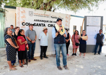 Después de 30 años llega la justicia social a la colonia Santa Cruz: Ángel Torres