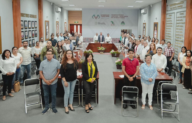 Cecytech, sede de la primera Mesa de Colaboración para una gestión educativa transparente