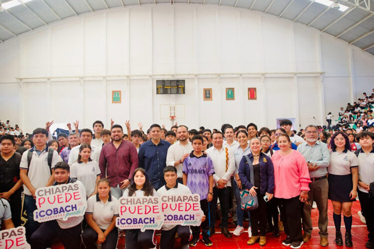 En el Cobach se promueve el trabajo en equipo y el respeto, para la pacificación de Chiapas