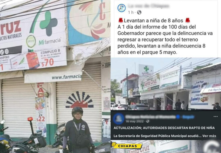 Desmiente SSPyTM presunto secuestro de menor en Tuxtla