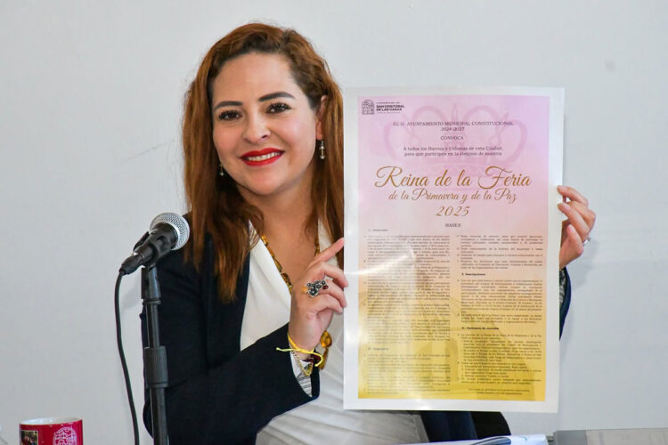 Convocan a la elección de la Reina de la Feria de la Primavera y de la Paz 2025