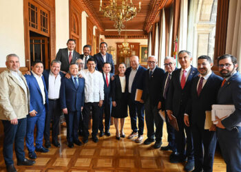 Participa Eduardo Ramírez en reunión encabezada por la presidenta Sheinbaum para revisar el IMSS-Bienestar