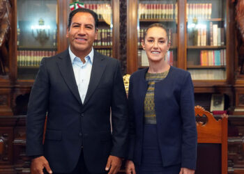 Claudia Sheinbaum, Eduardo Ramírez y magisterio logran grandes acuerdos