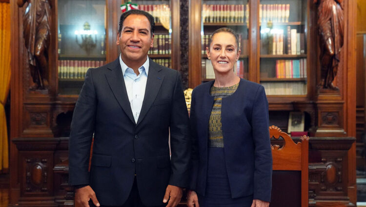 Claudia Sheinbaum, Eduardo Ramírez y magisterio logran grandes acuerdos