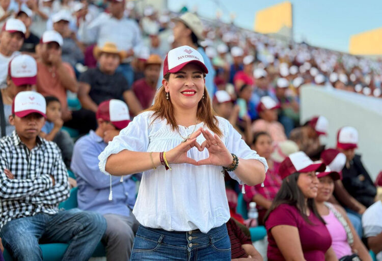 Fabiola Ricci destaca avances en seguridad y turismo en Chiapas