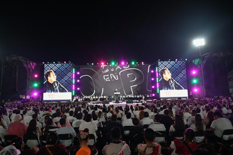 Con justicia y paz, Chiapas celebra los primeros 100 días de Gobierno: JCMG