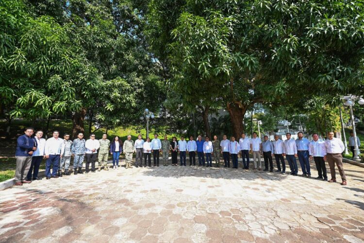 Atestigua presidente del Congreso firma del Acuerdo de Paz entre Chiapas y Tabasco