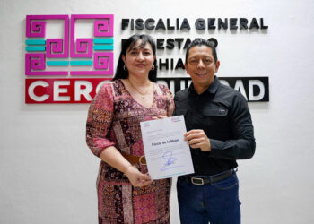 Jorge Llaven nombra a Flor de María Guirao como fiscal de la Mujer