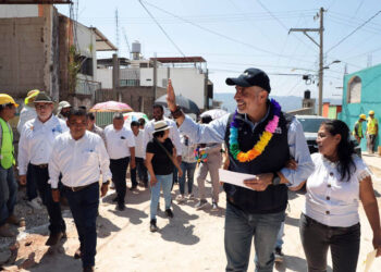 La justicia social llega a Loma Bonita con Calles Felices: Ángel Torres