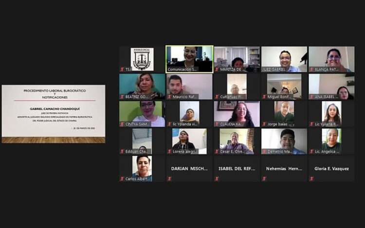 Concluye Poder Judicial curso de Formación para la categoría de Actuaria y Notificador