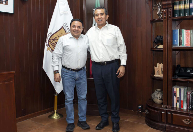 El presidente del Poder Judicial se reúne con el consejero electoral del INE