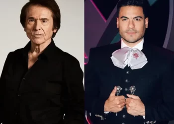 Raphael reaparece en concierto de Carlos Rivera tras linfoma cerebral