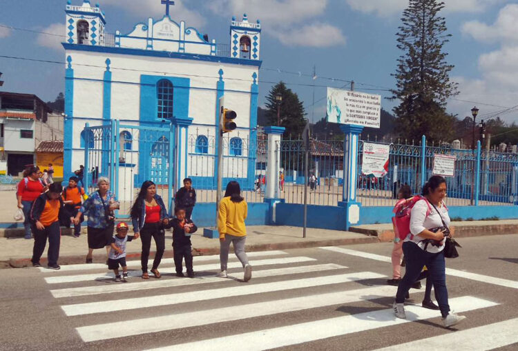 Inicia Programa de Señalización de Espacios Peatonales en San Cristóbal