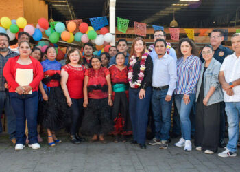 Visita Fabiola Ricci Diestel el Mercadito de San Ramón