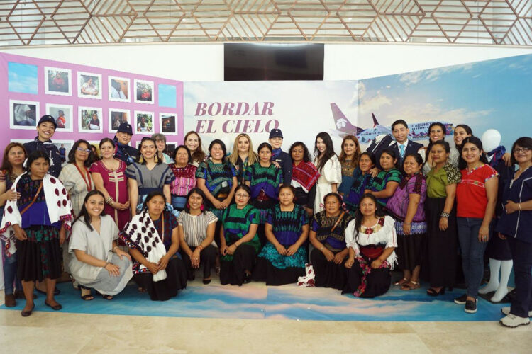 Semuigen, NGO-Impacto y Aeroméxico rinden homenaje a artesanas de Chiapas