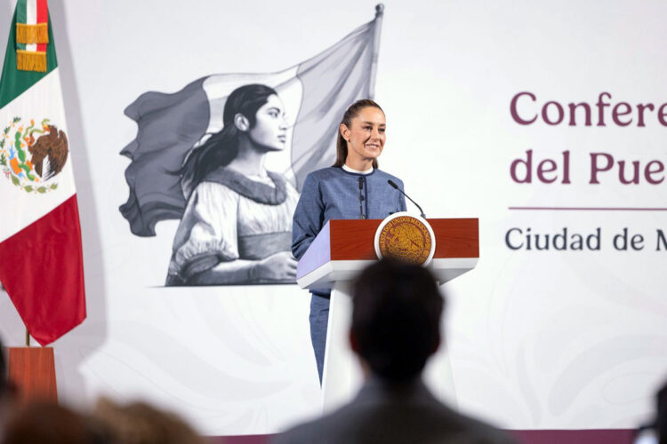 Claudia Sheinbaum destaca reducción de 19 homicidios dolosos diarios
