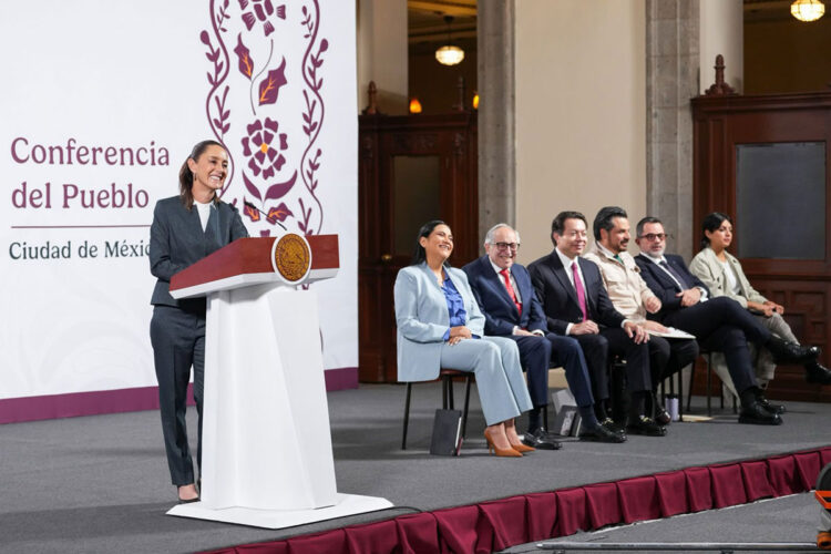 Claudia Sheinbaum celebra cifra histórica de 22 millones 430 mil 931 empleos afiliados al IMSS al 28 de febrero