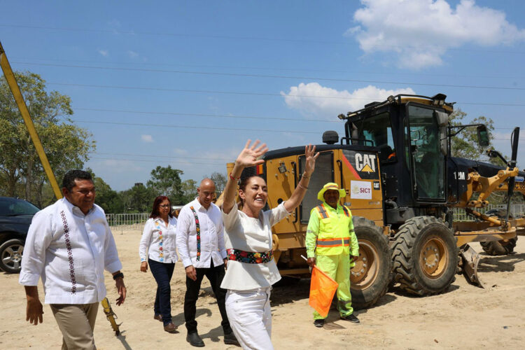 Claudia Sheinbaum encabeza inicio de obras para la carretera Macuspana – Escárcega